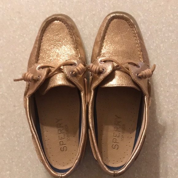 sperry vida rose gold